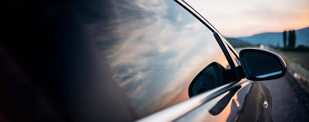 Side window of a car